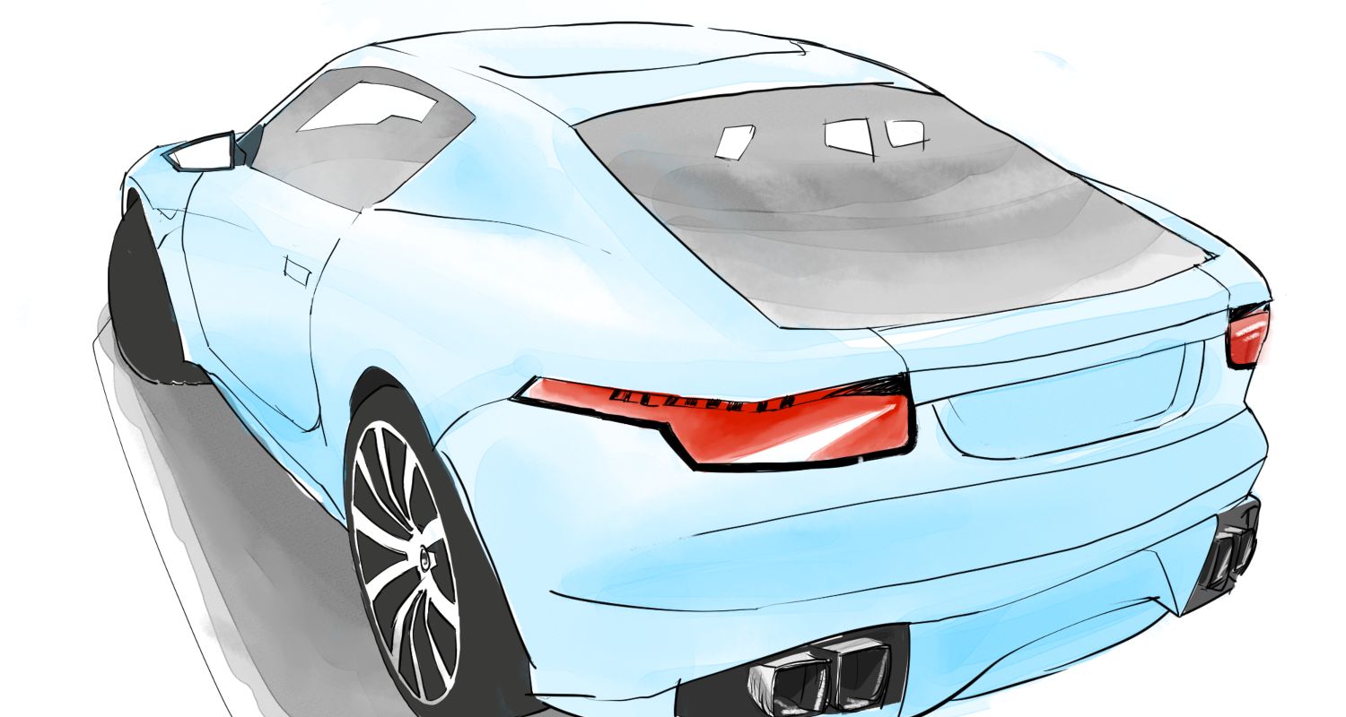 Ansicht von hinten links